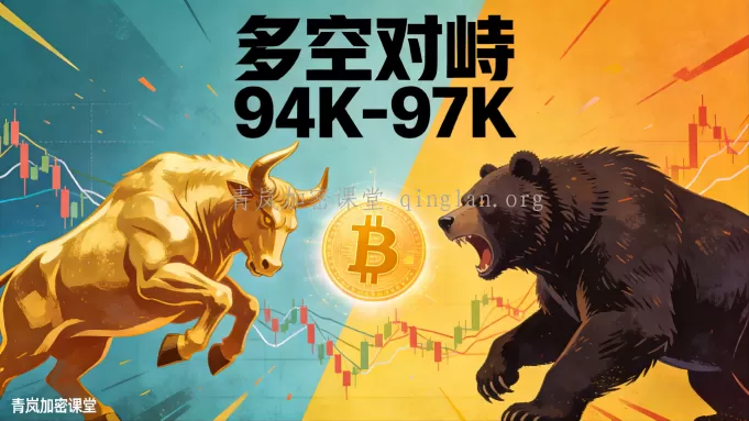 青岚BTC分析｜1月17日周六｜多空拧巴，盯紧关键位