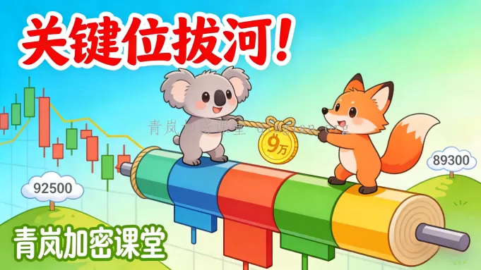 青岚BTC分析｜1月9日周五｜九万关口多空拉扯，咋搞？