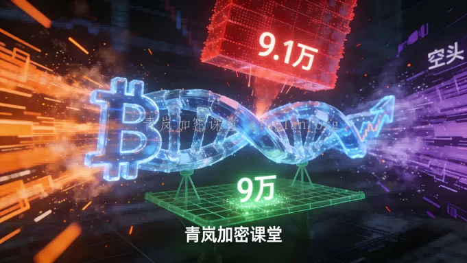 青岚BTC分析｜1月11日周日｜多空拧麻花，静等破局线