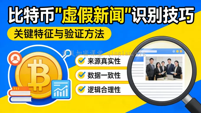 初次接触者避坑：比特币 “虚假新闻” 的识别技巧