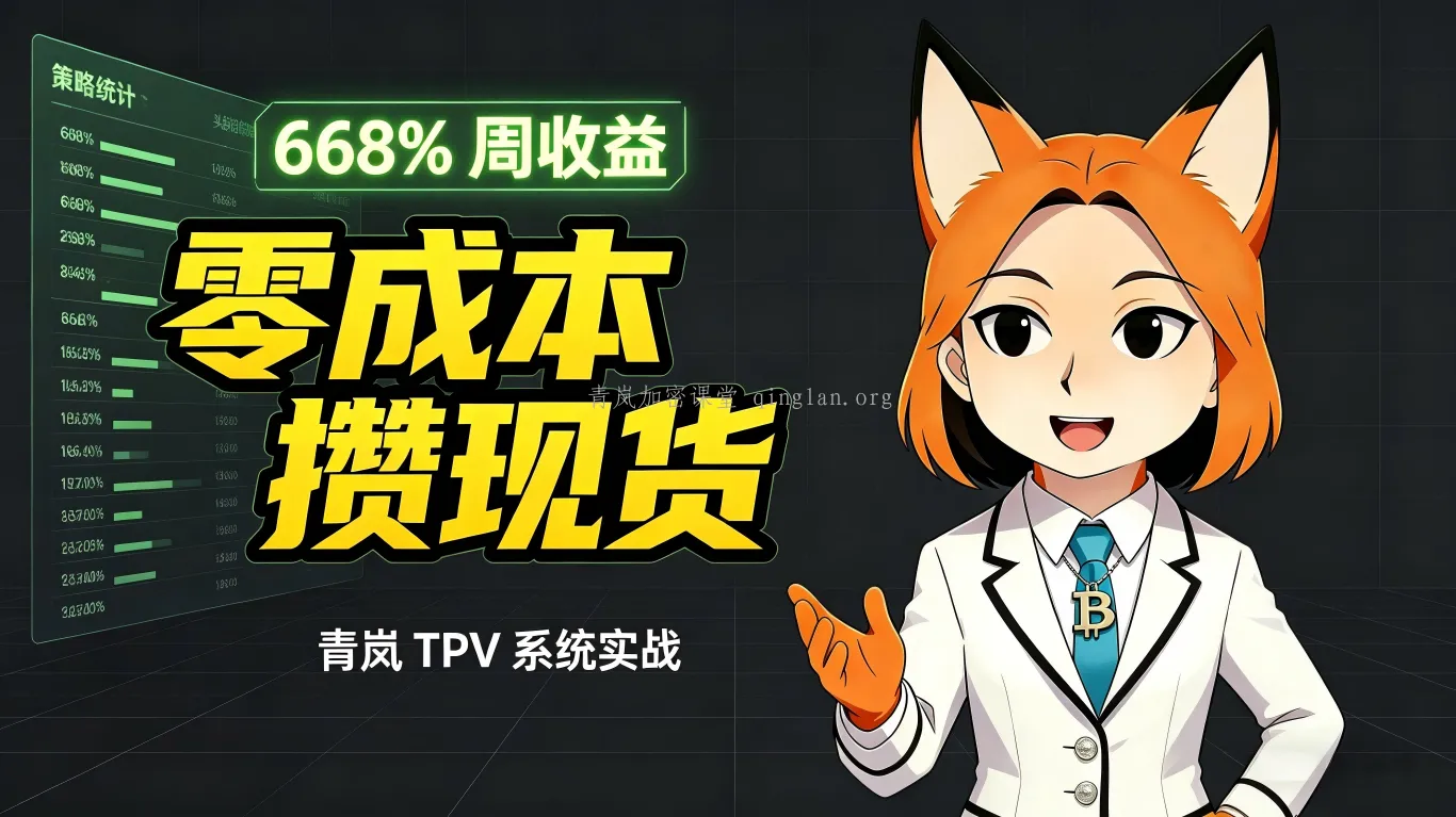 2026熊市生存指南：我如何利用 TPV 系统，零成本攒够下个牛市的筹码？