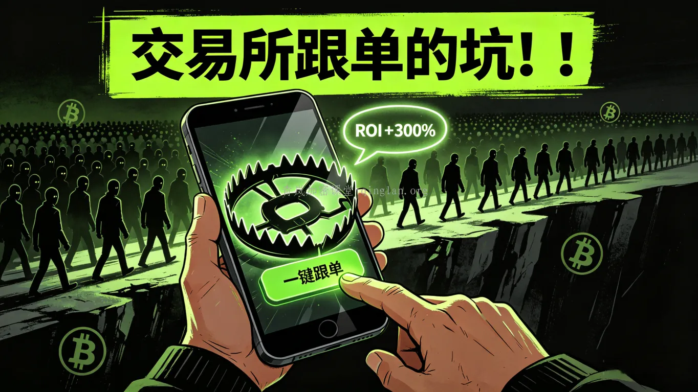 揭秘交易所跟单骗局：胜率100%？7天翻倍？看懂这两张图保住你的血汗钱！