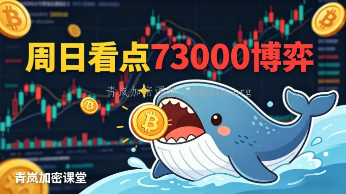 BTC 巨鲸清仓出逃！73000 关口还守得住吗？(4 月 12 日)